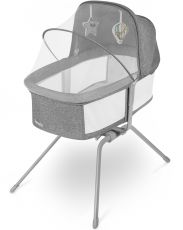 Дитяче ліжечко 3 в 1 Lionelo Malin GREY STONE